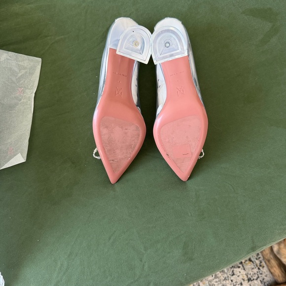 Amina Muaddi Rosie Glass Pump - like new with box and dust bag - Picture 3 of 7